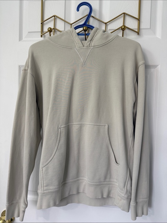 lululemon athletica Sweaters - Lululemon All Yours French Terry Hoodie Vapor Cream Size 6